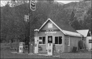 photo of small simple wood building 