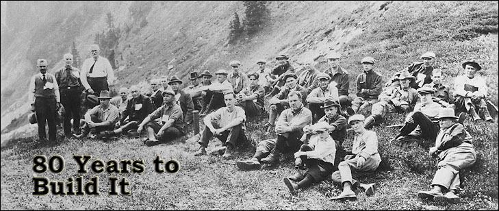 80 years to build it